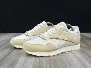 Reebok Ultra Flash Chalk White Bone Gold Womens Size 7 Sneakers 100074146 NEW